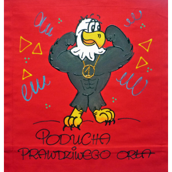 [Db36] Poduszka bawełniana Poducha Prawdziwego Orła